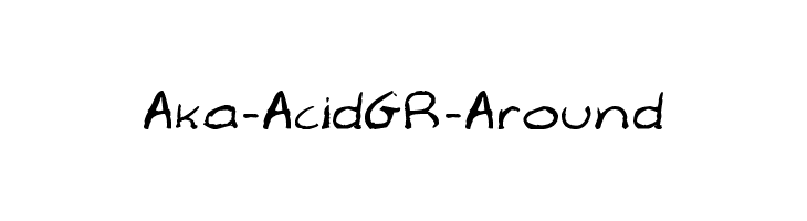 Aka-AcidGR-Around  免费字体下载