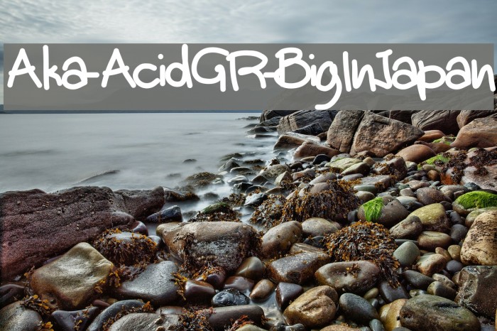 Aka-AcidGR-BigInJapan Font examples