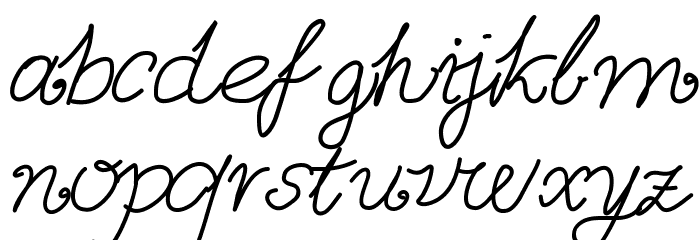 Aka-AcidGR-Calligram Polices MINUSCULES