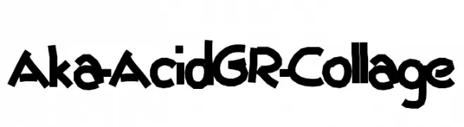 Aka-AcidGR-Collage  لخطوط تنزيل