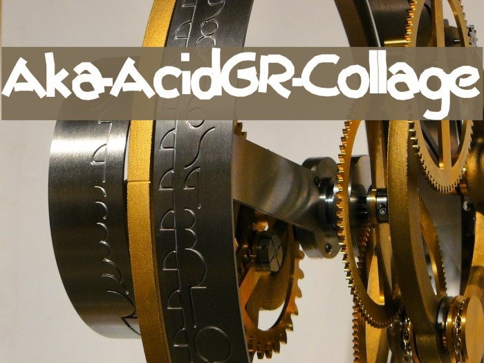 Aka-AcidGR-Collage Font examples
