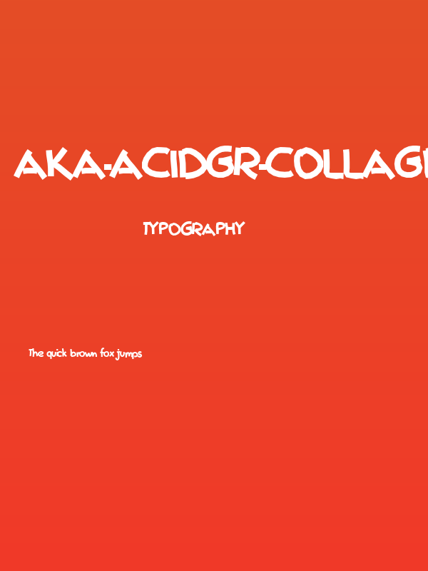 Aka-AcidGR-Collage Poster