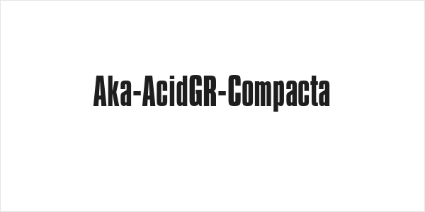 Aka-AcidGR-Compacta Logo