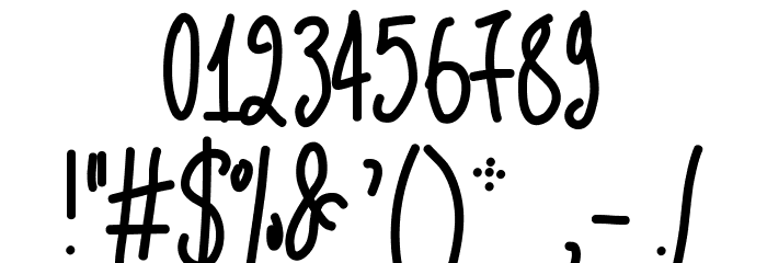 Aka-AcidGR-CondensedScript Font OTHER CHARS