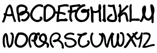 Aka-AcidGR-Cord Schriftart Groß