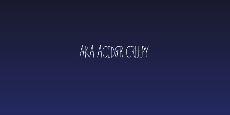 Aka-AcidGR-Creepy Social Header
