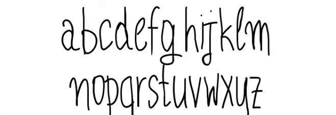 Aka-AcidGR-Creepy 字体 小写