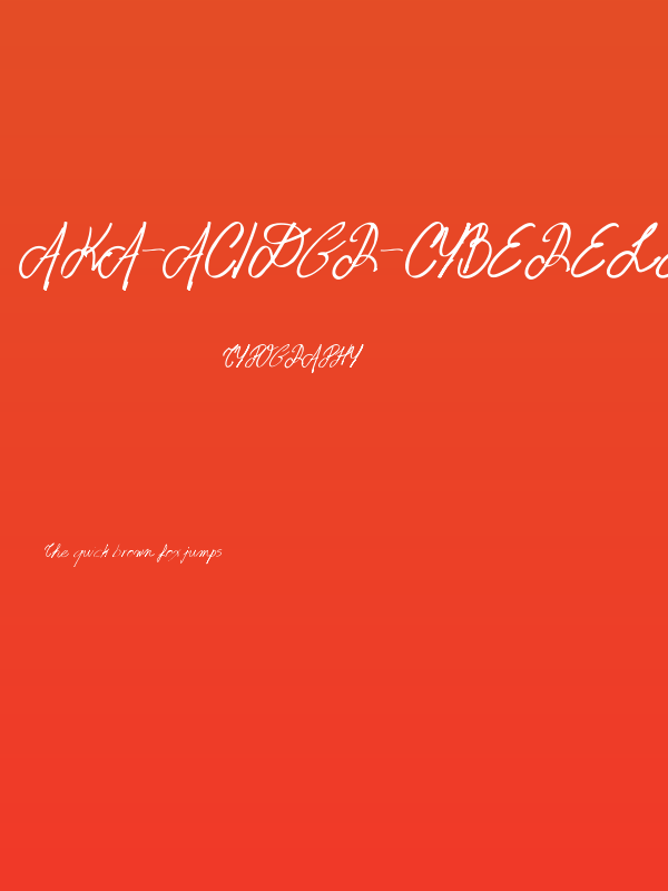 Aka-AcidGR-Cyberella Poster