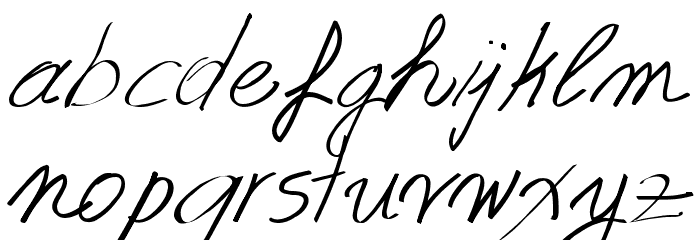 Aka-AcidGR-Cyberella Font LOWERCASE