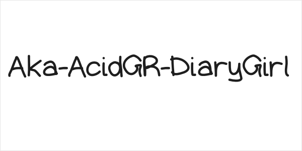 Aka-AcidGR-DiaryGirl Logo