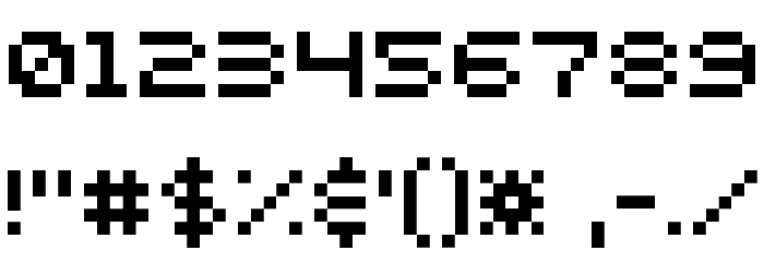 Aka-AcidGR-Elektr Font OTHER CHARS