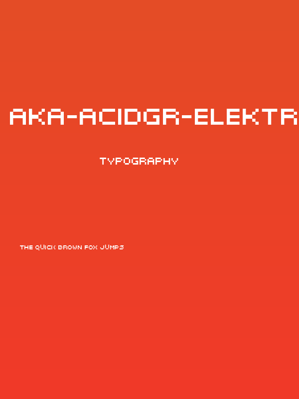 Aka-AcidGR-Elektr Poster