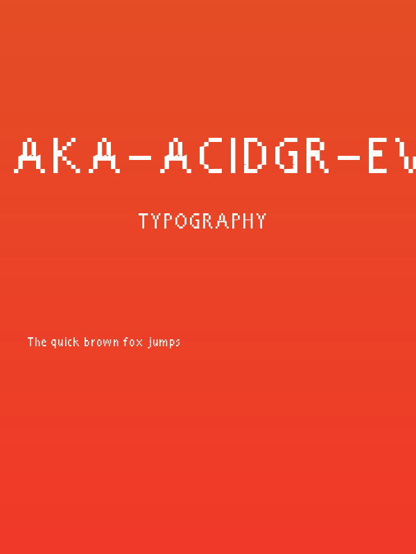 Aka-AcidGR-Everyday Poster