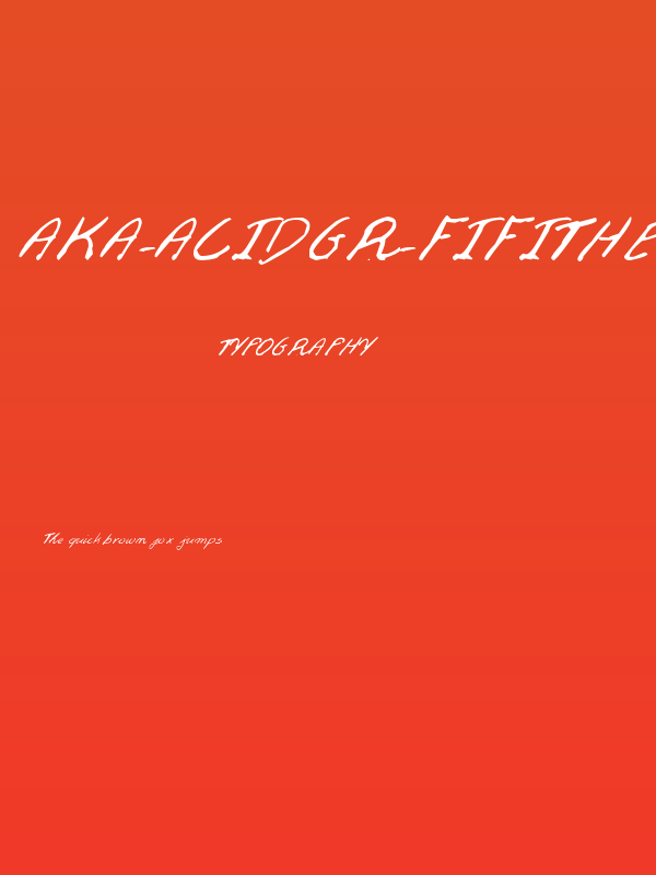 Aka-AcidGR-FifiTheCat Poster