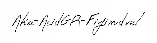 Aka-AcidGR-Fifindrel  les polices de caractères gratuit tlcharger
