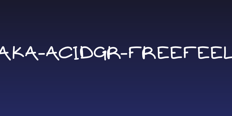 Aka-AcidGR-Freefeel Social Header