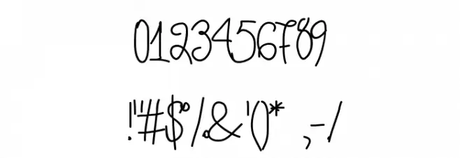 Aka-AcidGR-FrenchToast Font OTHER CHARS