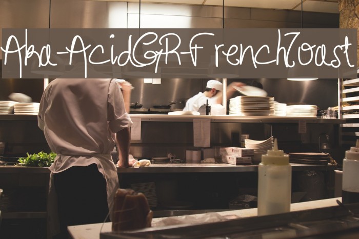 Aka-AcidGR-FrenchToast Font examples
