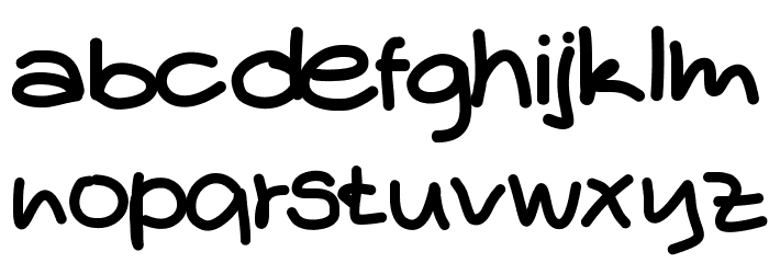 Aka-AcidGR-Fristgrade Font LOWERCASE