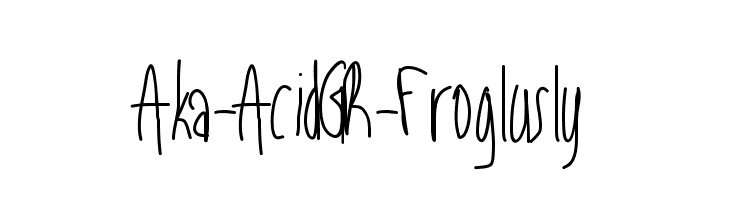 Aka-AcidGR-Froglusly Fonte