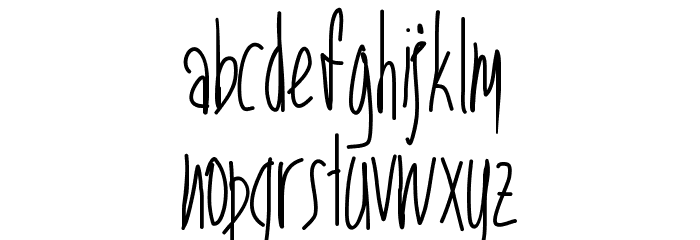 Aka-AcidGR-Froglusly Font LOWERCASE