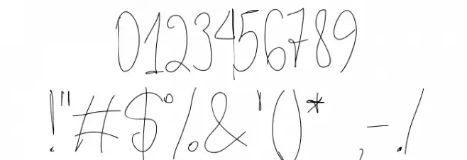 Aka-AcidGR-Gorgi Font OTHER CHARS