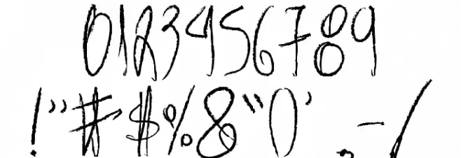 Aka-AcidGR-Grudge Font OTHER CHARS