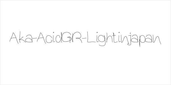 Aka-AcidGR-Lightinjapan Logo