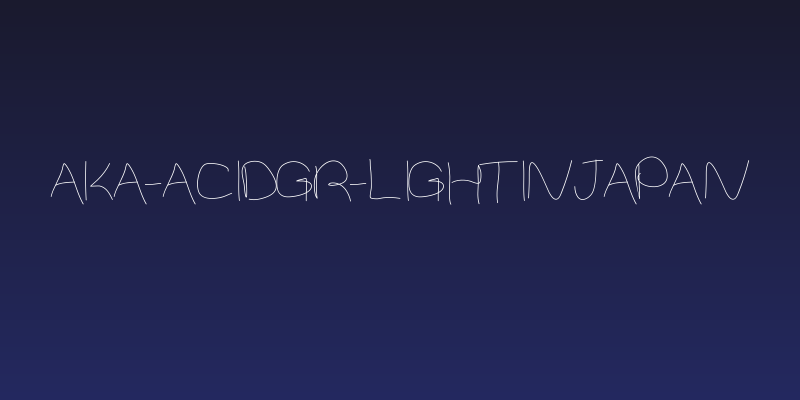 Aka-AcidGR-Lightinjapan Social Header