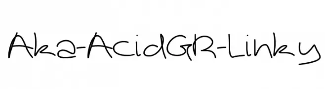 Aka-AcidGR-Linky  Fuentes Gratis Descargar