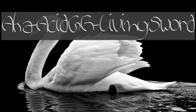 Aka-AcidGR-LivingSword Font examples