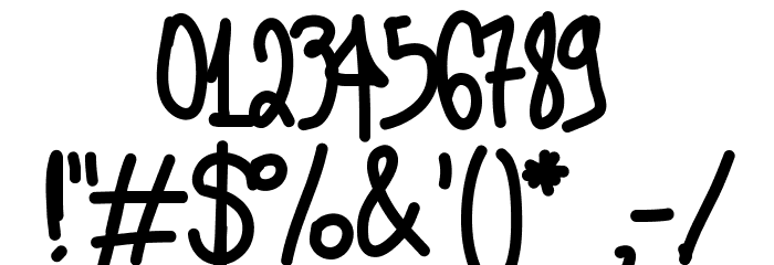 Aka-AcidGR-Lycee Font OTHER CHARS