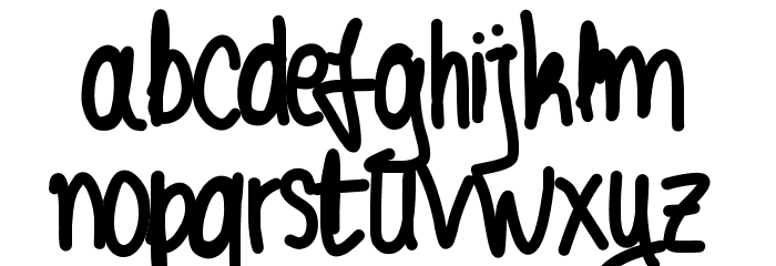 Aka-AcidGR-Lycee Font LOWERCASE