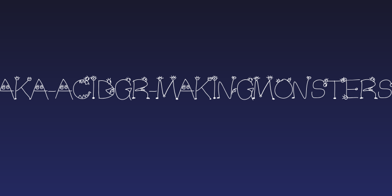 Aka-AcidGR-MakingMonsters Social Header