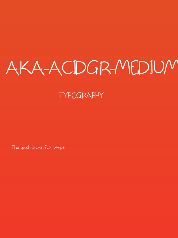 Aka-AcidGR-MediumInJapan Poster