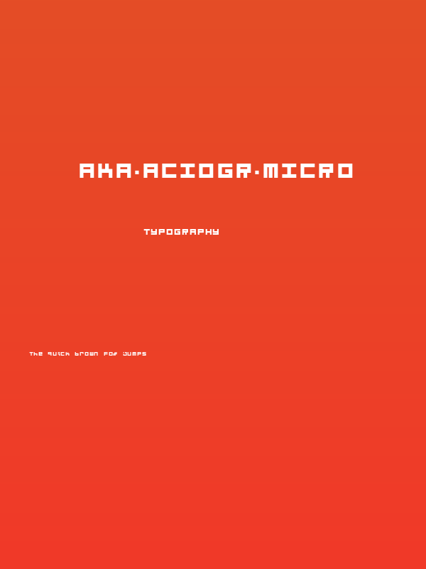 Aka-AcidGR-Micro Poster