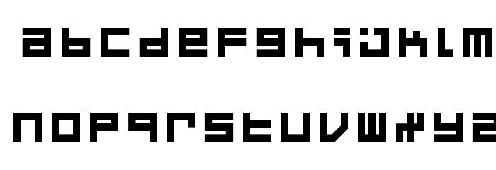 Aka-AcidGR-Micro Font LOWERCASE