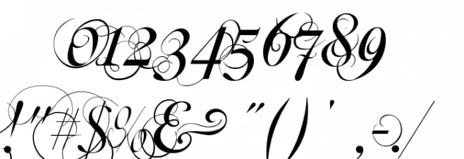 Aka-AcidGR-Mutlu フォント その他の文字