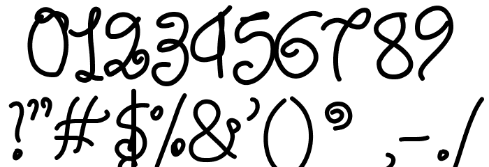 Aka-AcidGR-Pasta Font OTHER CHARS