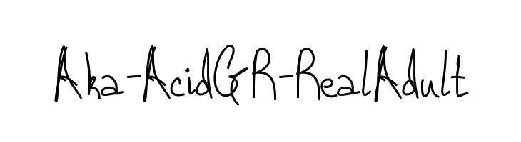 Aka-AcidGR-RealAdult  Fuentes Gratis Descargar