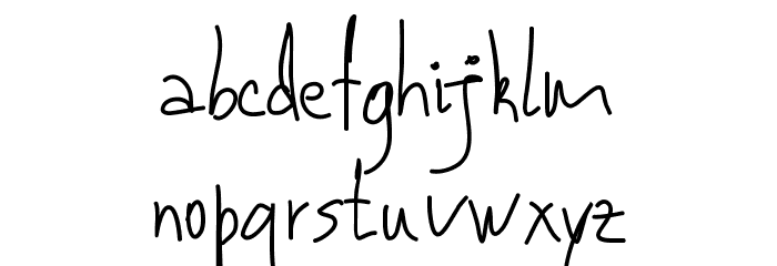 Aka-AcidGR-RealAdult Font LOWERCASE