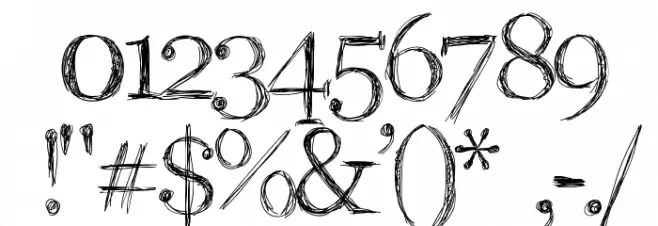 Aka-AcidGR-RomanScript Font OTHER CHARS