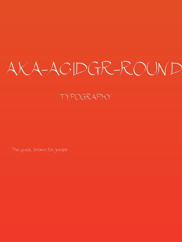 Aka-AcidGR-RoundUp Poster