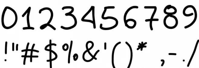 Aka-AcidGR-Safe Font OTHER CHARS