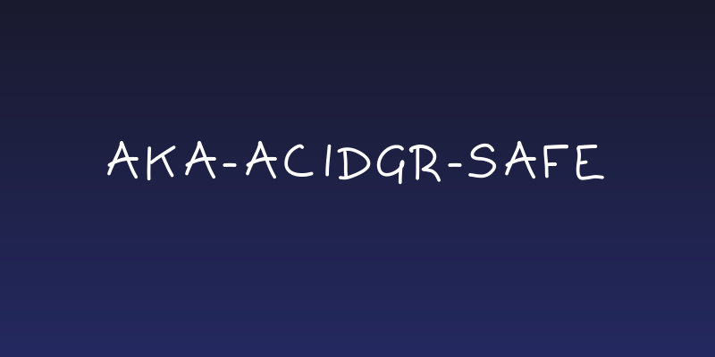 Aka-AcidGR-Safe Social Header