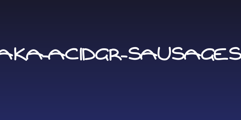 Aka-AcidGR-Sausages Social Header