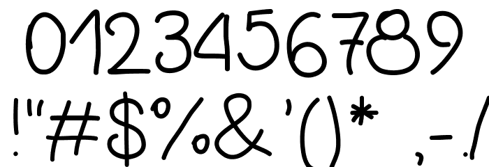 Aka-AcidGR-Schoolgirl Font OTHER CHARS