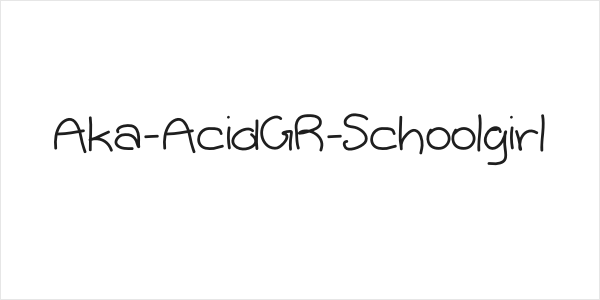 Aka-AcidGR-Schoolgirl Logo
