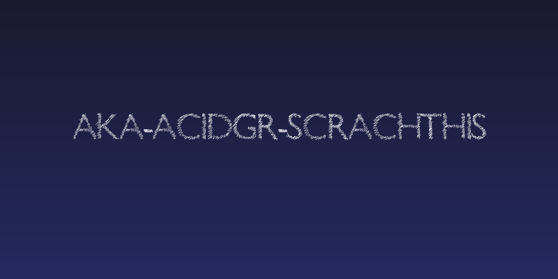 Aka-AcidGR-ScrachThis Social Header