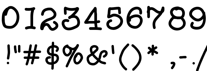 Aka-AcidGR-Serif Font OTHER CHARS